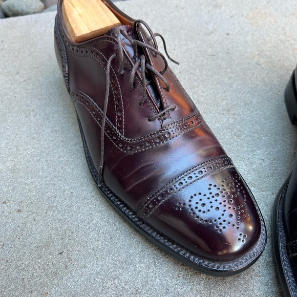Alden Color 8 shell cordovan oxfords, new, US10D - Picture 6 of 7